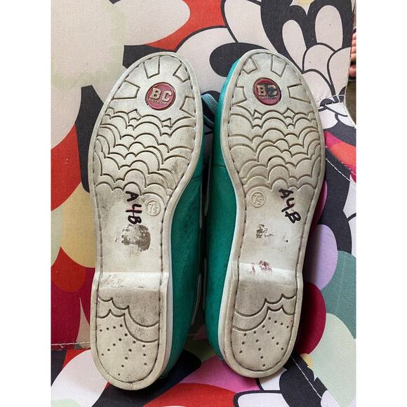 BC FOOTWEAR  LOAFERS EMERALD GREEN SHOES US 7.5 - Picture 9 of 10